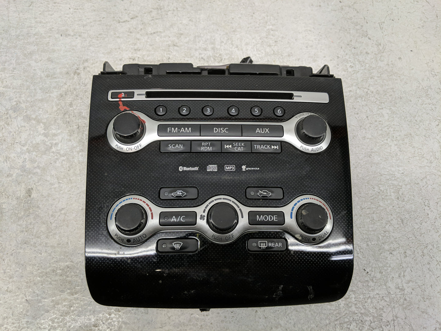 2010-2010 Nissan Maxima Radio Control Panel - Oemusedautoparts1.com