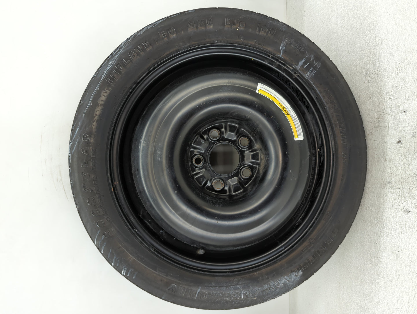 2004-2022 Nissan Maxima Spare Donut Tire Wheel Rim Oem - Oemusedautoparts1.com