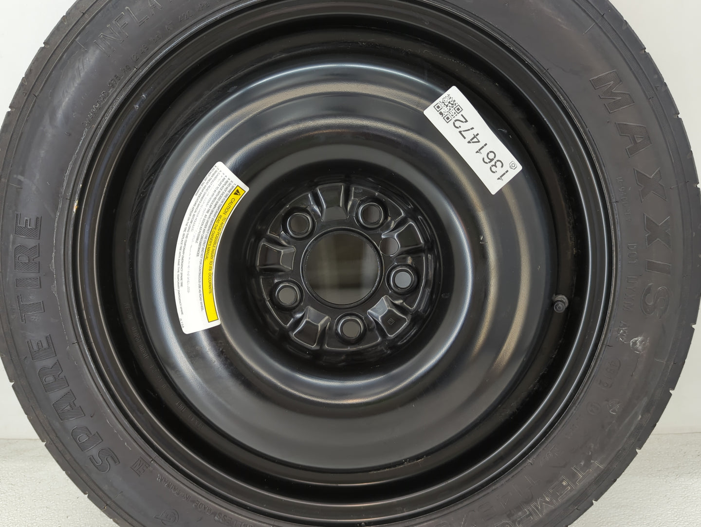 2004-2022 Nissan Maxima Spare Donut Tire Wheel Rim Oem - Oemusedautoparts1.com
