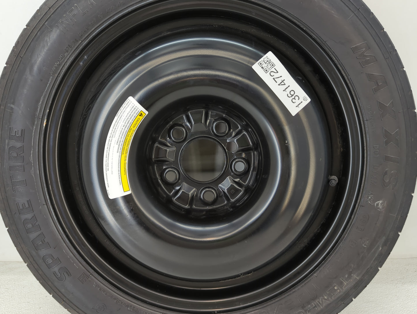 2004-2022 Nissan Maxima Spare Donut Tire Wheel Rim Oem - Oemusedautoparts1.com
