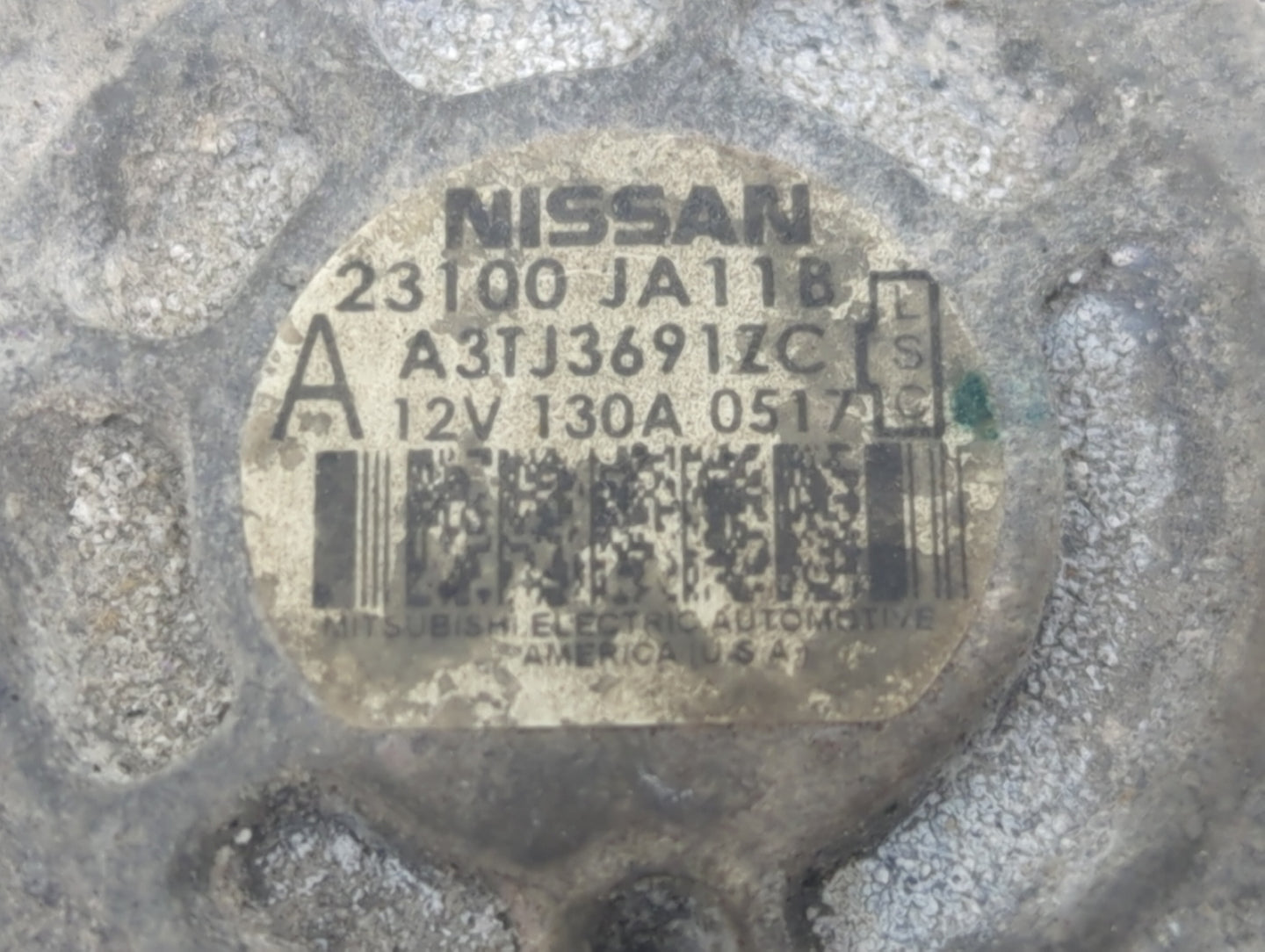 2010 Nissan Maxima Radio AM FM Cd Player Receiver Replacement P/N:A3TJ3691ZC 23100 JA11B Fits OEM Used Auto Parts - Oemuseda
