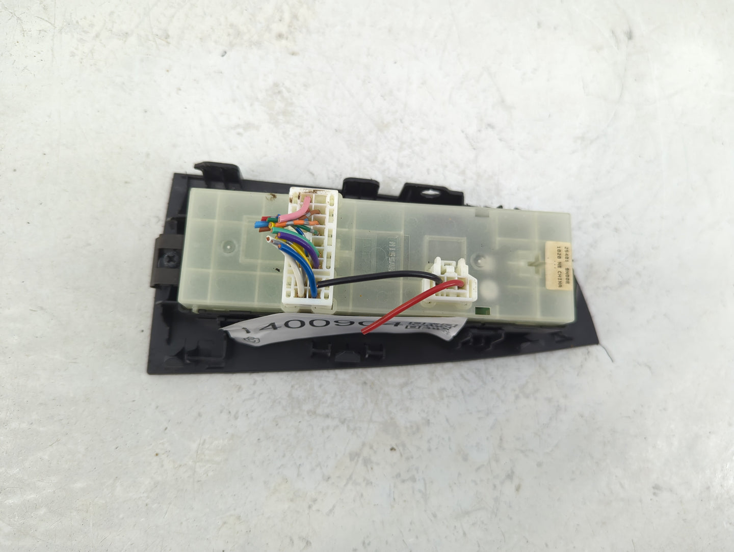 2009-2011 Nissan Maxima Master Power Window Switch Replacement Driver Side Left P/N:25401 9N00E Fits Fits 2009 2010 2011 OEM