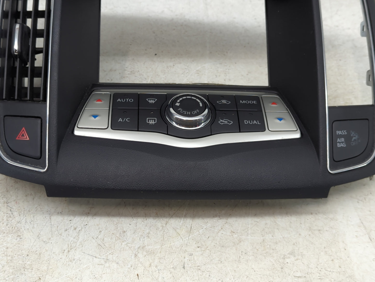 2009-2014 Nissan Maxima Climate Control Module Temperature AC/Heater Replacement P/N:27500 9N01A Fits OEM Used Auto Parts - 