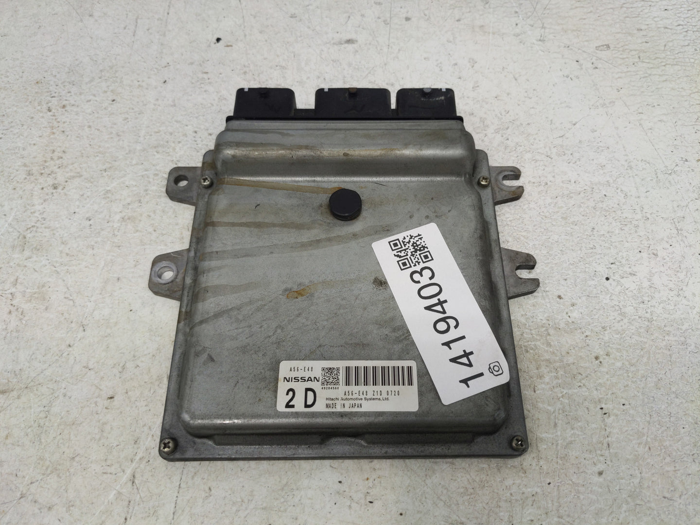 2010 Nissan Maxima PCM Engine Control Computer ECU ECM PCU OEM P/N:A56-E48 Fits OEM Used Auto Parts - Oemusedautoparts1.com