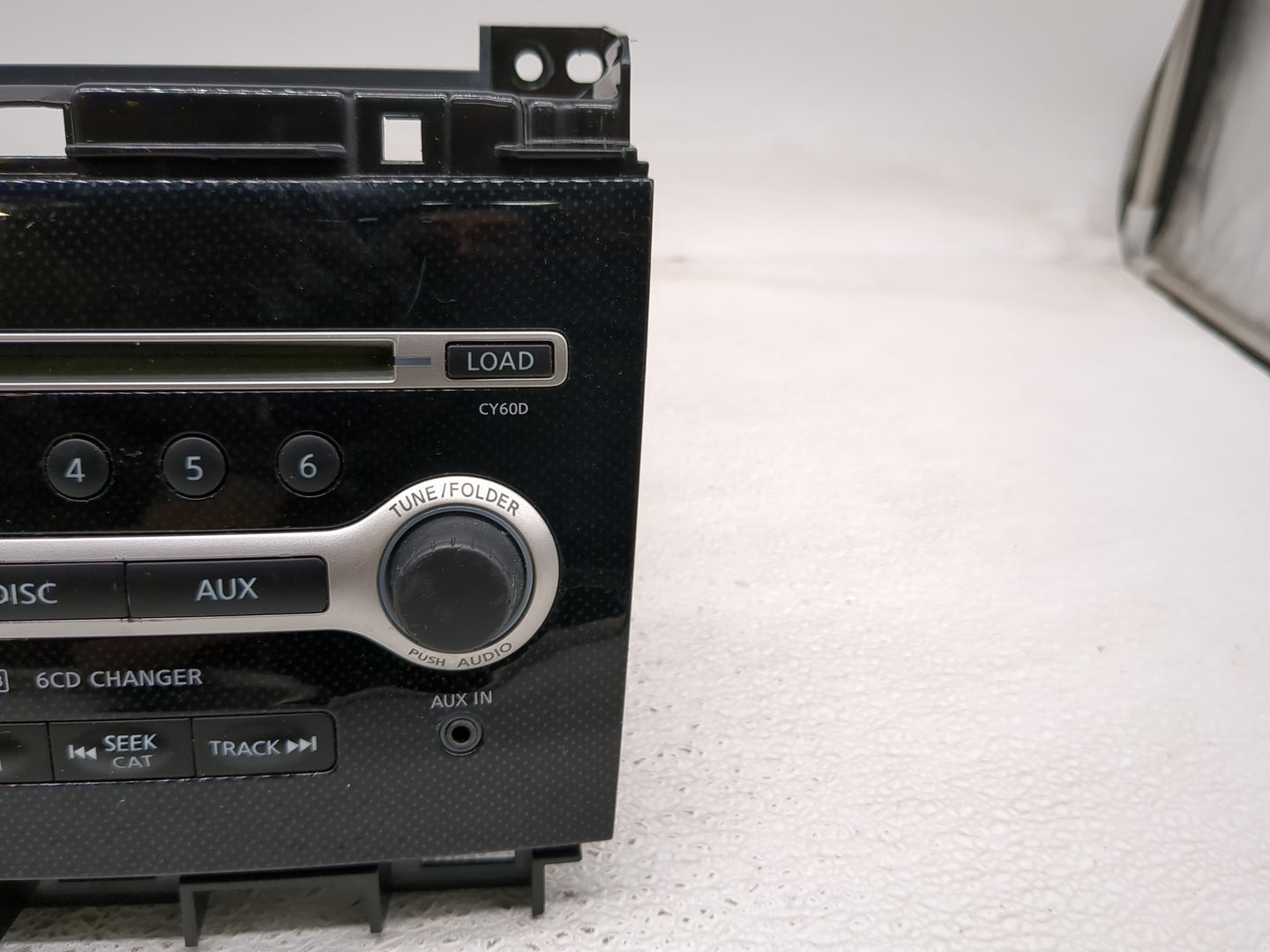 2009-2010 Nissan Maxima Radio AM FM Cd Player Receiver Replacement P/N:28185 9N70B Fits Fits 2009 2010 OEM Used Auto Parts -