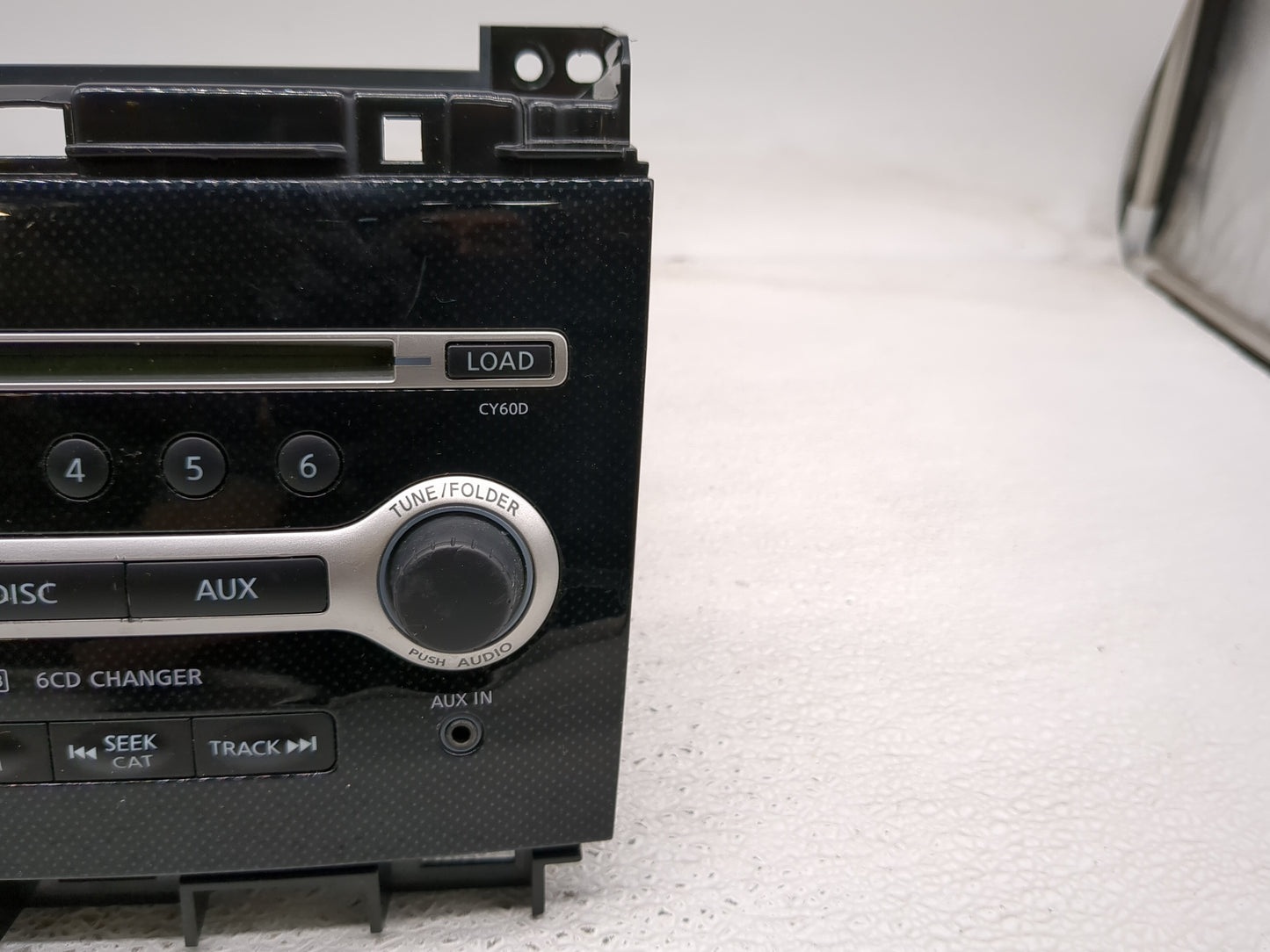 2009-2010 Nissan Maxima Radio AM FM Cd Player Receiver Replacement P/N:28185 9N70B Fits Fits 2009 2010 OEM Used Auto Parts -