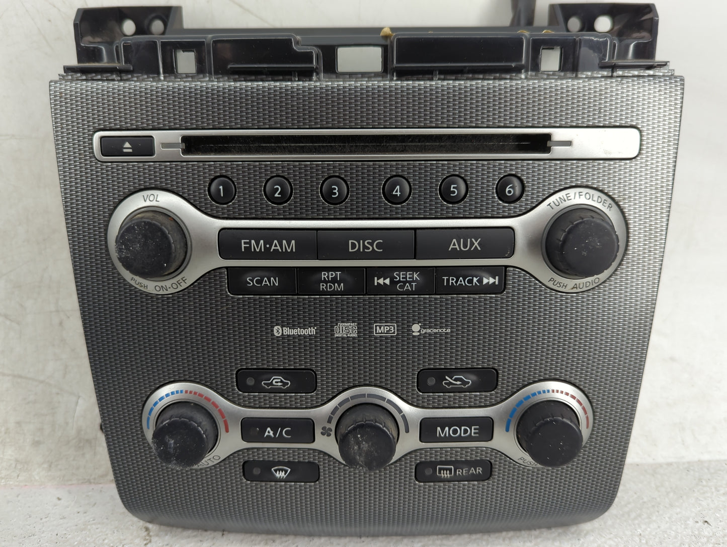 2010 Nissan Maxima Radio AM FM Cd Player Receiver Replacement P/N:F21PB974B Fits OEM Used Auto Parts - Oemusedautoparts1.com