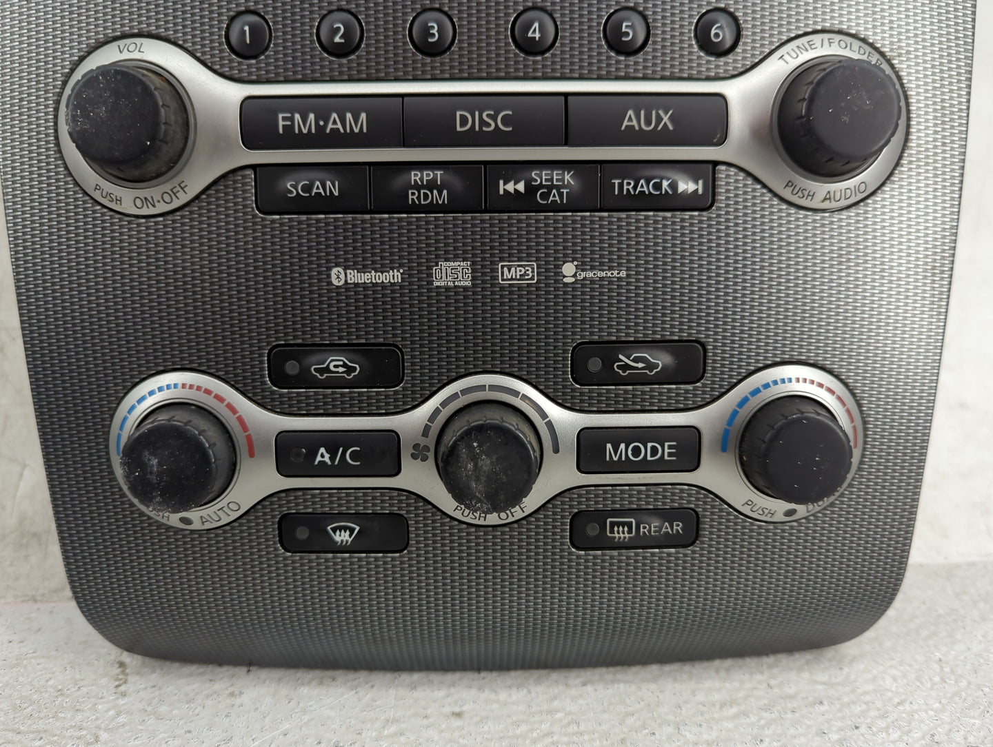 2010 Nissan Maxima Radio AM FM Cd Player Receiver Replacement P/N:F21PB974B Fits OEM Used Auto Parts - Oemusedautoparts1.com