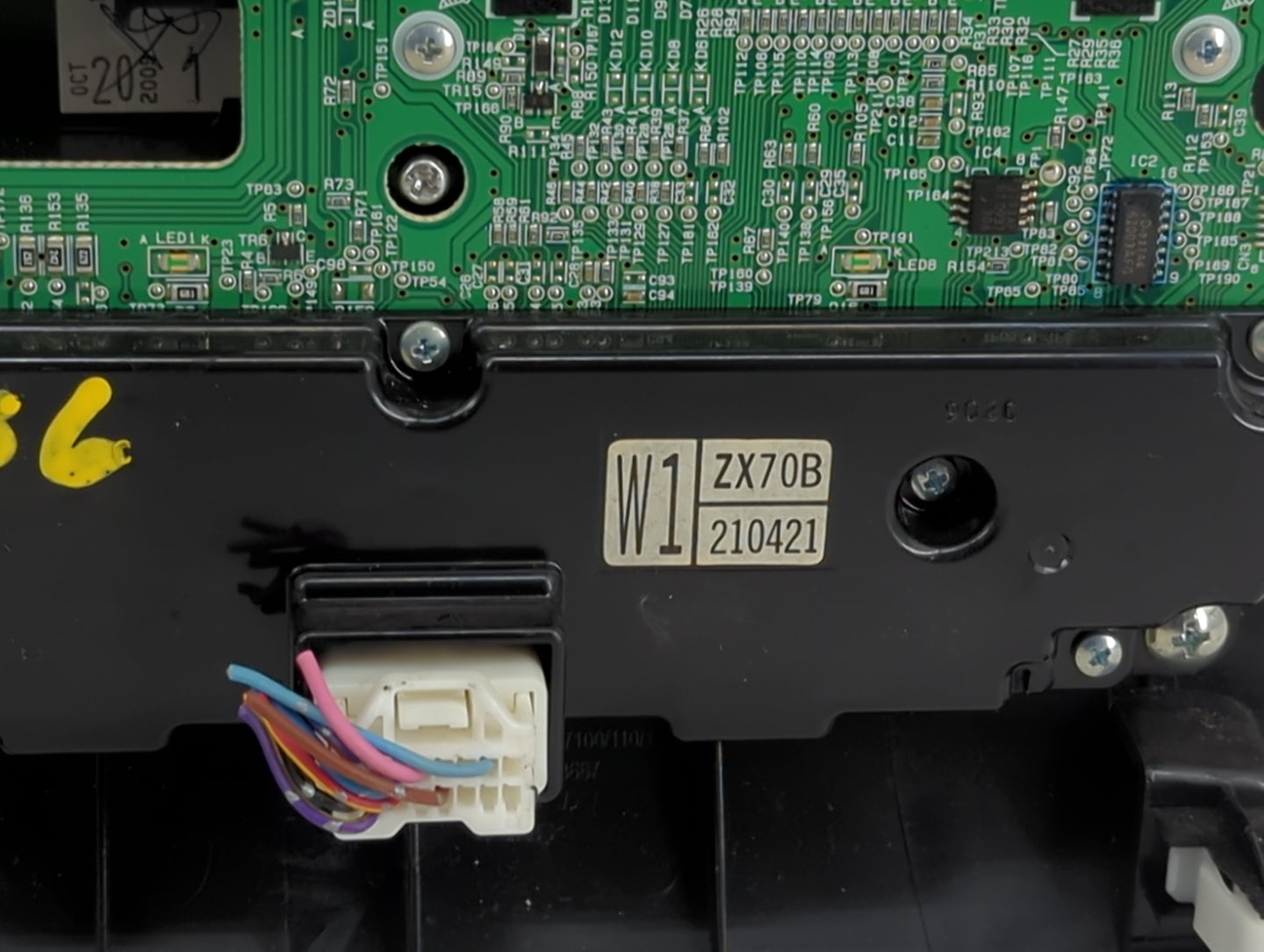 2010 Nissan Maxima Radio AM FM Cd Player Receiver Replacement P/N:F21PB974B Fits OEM Used Auto Parts - Oemusedautoparts1.com