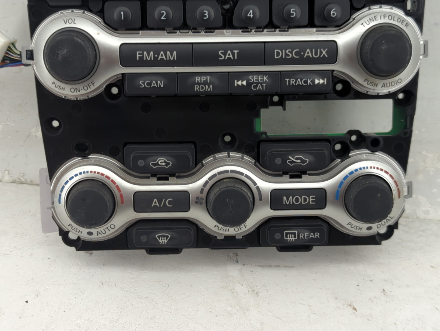2009-2014 Nissan Maxima Climate Control Module Temperature AC/Heater Replacement P/N:F21PB974B Fits OEM Used Auto Parts - Oe