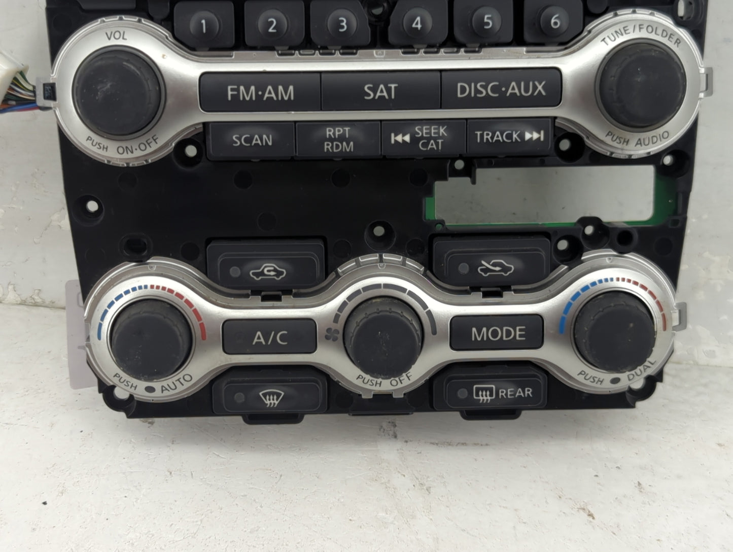 2009-2014 Nissan Maxima Climate Control Module Temperature AC/Heater Replacement P/N:F21PB974B Fits OEM Used Auto Parts - Oe