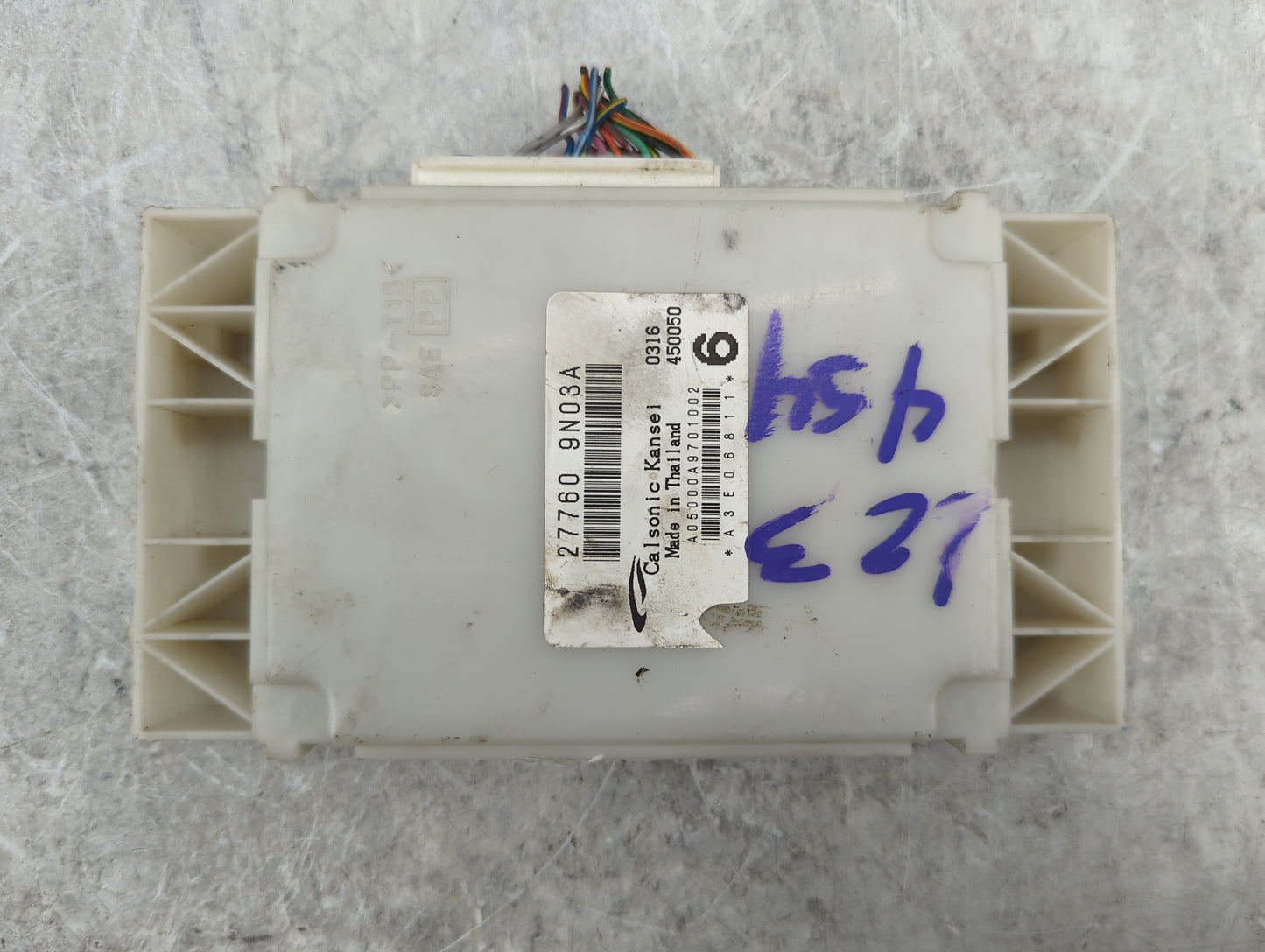 2009-2010 Nissan Maxima Temperature Control Module 27760 9n03a - Oemusedautoparts1.com