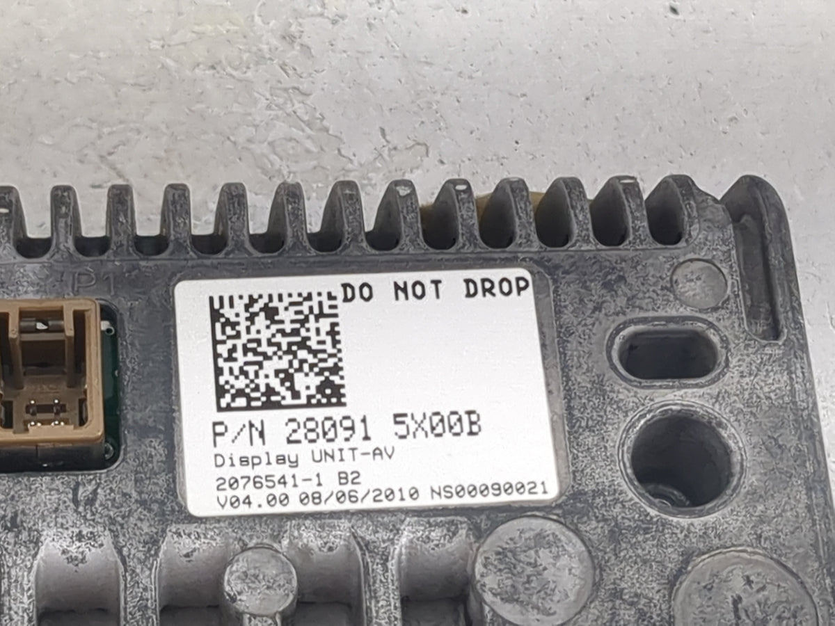 2010-2014 Nissan Maxima Information Radio Display Screen 1471264 - Oemusedautoparts1.com
