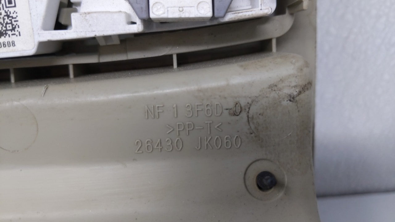 2009-2010 Nissan Maxima Overhead Roof Console Interior Dome Light - Oemusedautoparts1.com