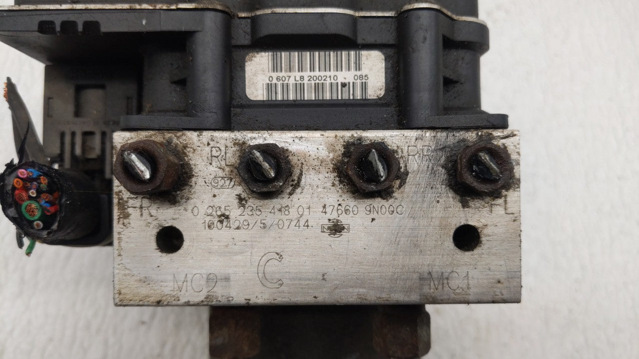 2009-2010 Nissan Maxima ABS Pump Control Module Replacement P/N:47660 9N00C Fits Fits 2009 2010 OEM Used Auto Parts - Oemuse