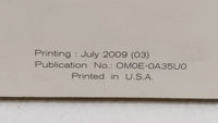 2010 Nissan Maxima Owners Manual Book Guide OEM Used Auto Parts - Oemusedautoparts1.com