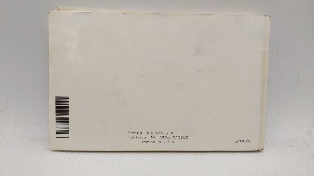 2010 Nissan Maxima Owners Manual Book Guide OEM Used Auto Parts - Oemusedautoparts1.com