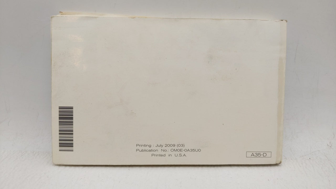 2010 Nissan Maxima Owners Manual Book Guide OEM Used Auto Parts - Oemusedautoparts1.com