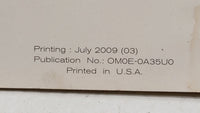 2010 Nissan Maxima Owners Manual Book Guide OEM Used Auto Parts - Oemusedautoparts1.com
