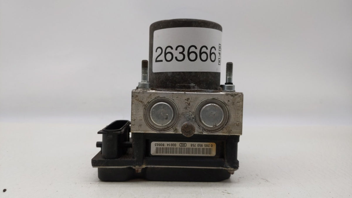 2009-2010 Nissan Maxima Anti-Lock Brake ABS Pump Module Actuator OEM P/N:476609N00C 47660-9N00C Fits Fits 2009 2010 OEM Used