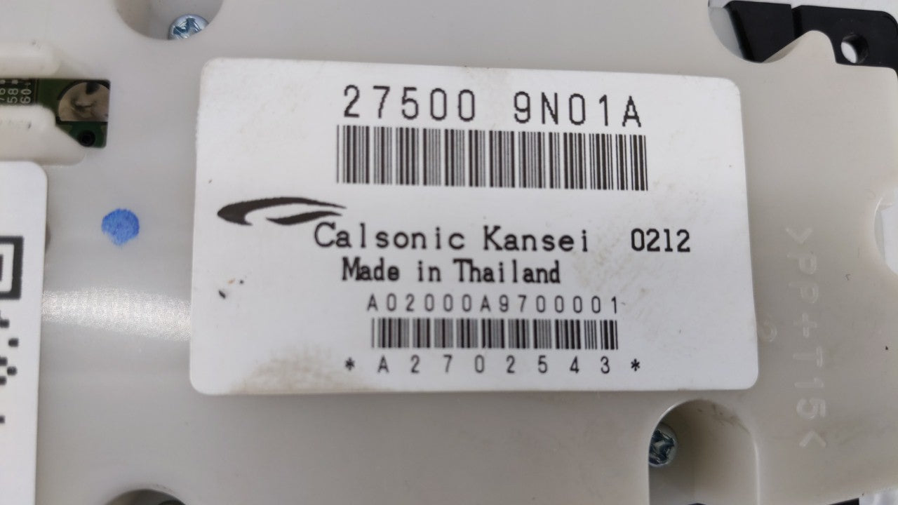 2009-2014 Nissan Maxima Climate Control Module Temperature AC/Heater Replacement P/N:68260 ZYB8F 27500 9N01A Fits OEM Used A