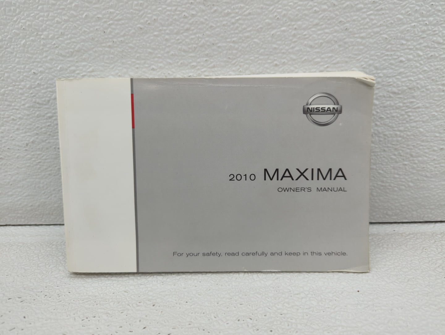 2010 Nissan Maxima Owners Manual Book Guide OEM Used Auto Parts - Oemusedautoparts1.com