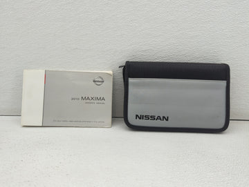 2010 Nissan Maxima Owners Manual Book Guide OEM Used Auto Parts