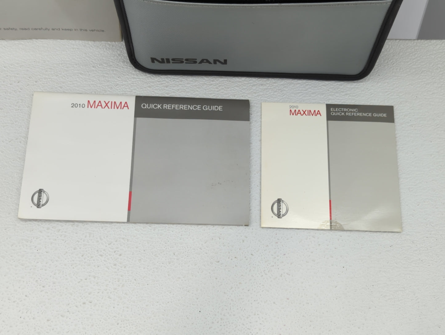 2010 Nissan Maxima Owners Manual Book Guide OEM Used Auto Parts - Oemusedautoparts1.com