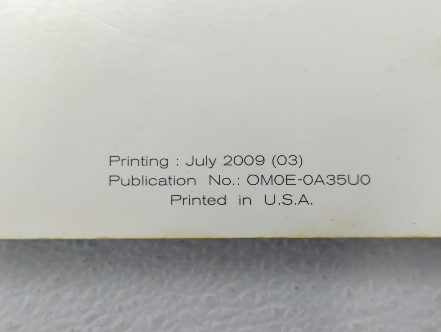 2010 Nissan Maxima Owners Manual Book Guide OEM Used Auto Parts - Oemusedautoparts1.com