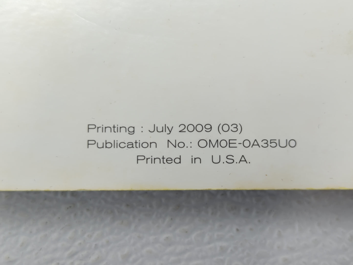 2010 Nissan Maxima Owners Manual Book Guide OEM Used Auto Parts - Oemusedautoparts1.com