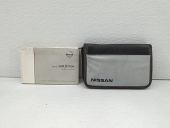 compare product 2010 Nissan Maxima Owners Manual Book Guide OEM Used Auto Parts