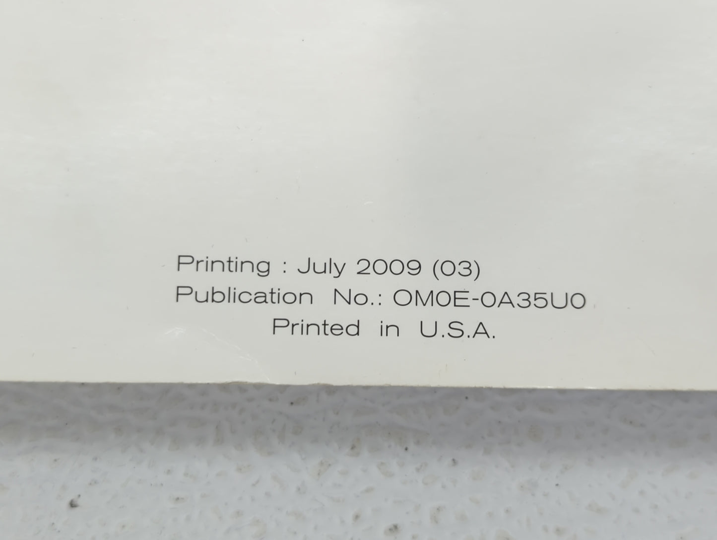 2010 Nissan Maxima Owners Manual Book Guide OEM Used Auto Parts - Oemusedautoparts1.com