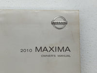 2010 Nissan Maxima Owners Manual Book Guide OEM Used Auto Parts - Oemusedautoparts1.com