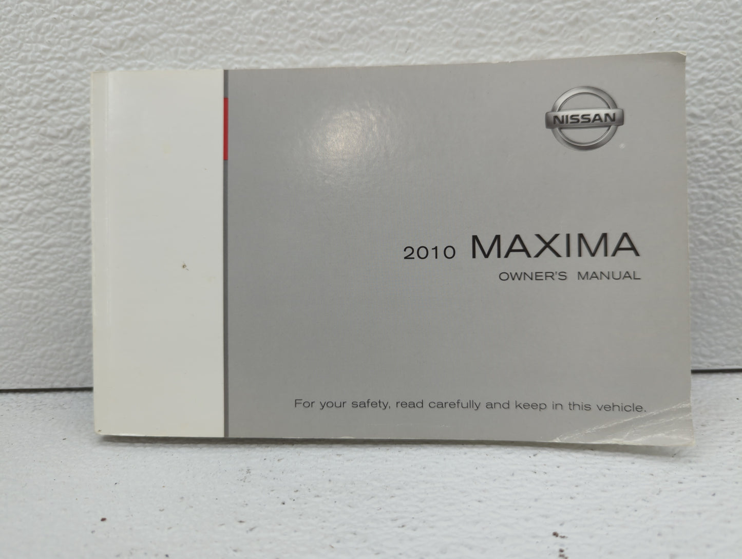 2010 Nissan Maxima Owners Manual Book Guide OEM Used Auto Parts - Oemusedautoparts1.com