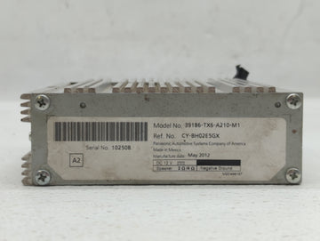 2010-2011 Nissan Maxima Radio AM FM Cd Player Receiver Replacement P/N:25915 ZX74A 25915 ZX72C, 2591A ZX77D Fits Fits 2010 2