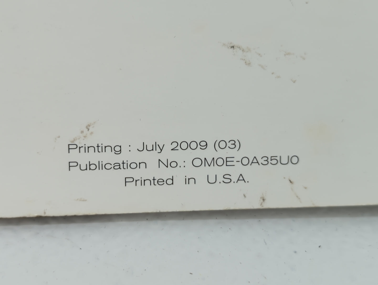 2010 Nissan Maxima Owners Manual Book Guide OEM Used Auto Parts - Oemusedautoparts1.com