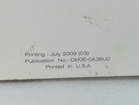 2010 Nissan Maxima Owners Manual Book Guide OEM Used Auto Parts - Oemusedautoparts1.com