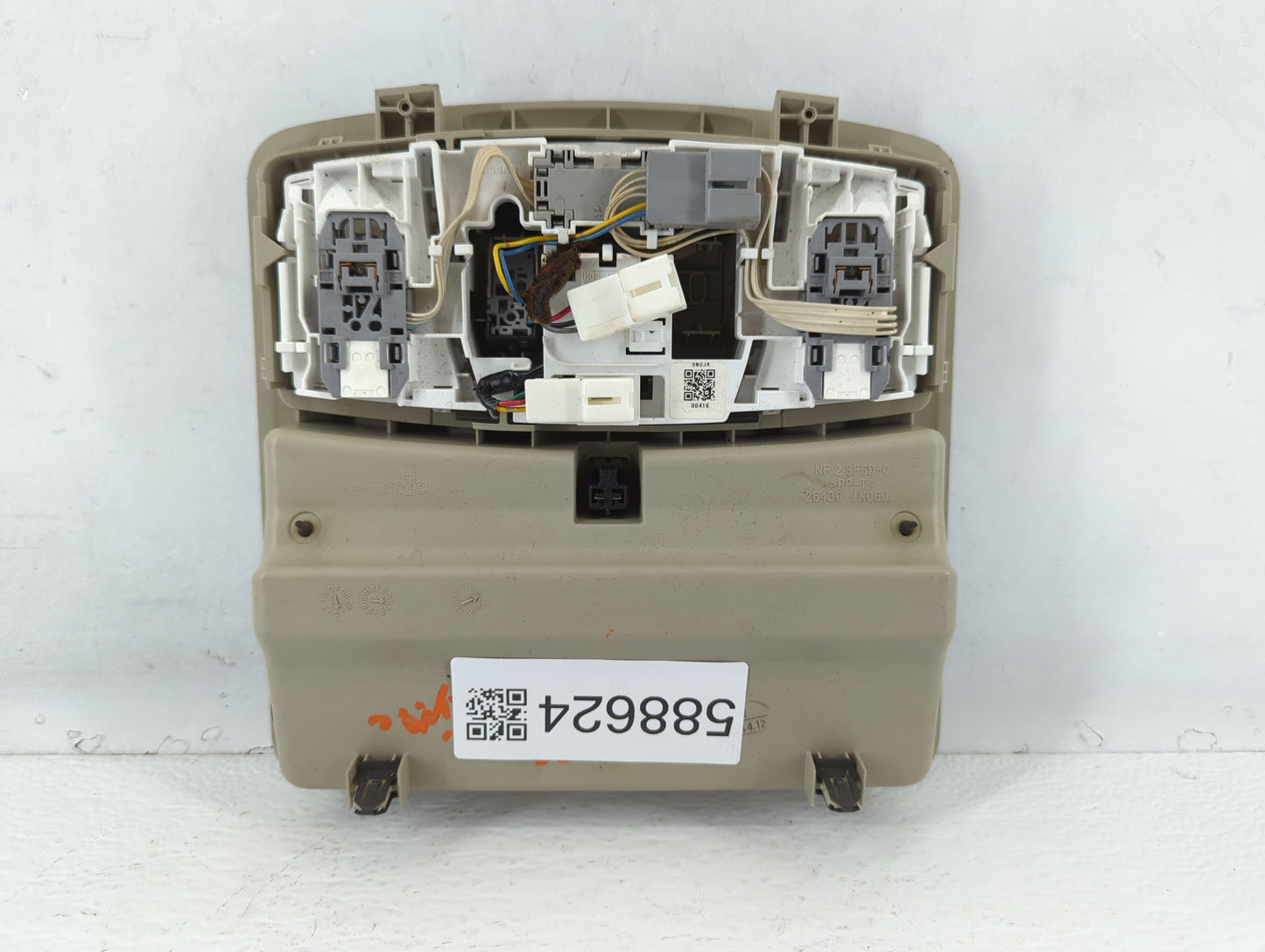 2010 Nissan Maxima Overhead Roof Console - Oemusedautoparts1.com