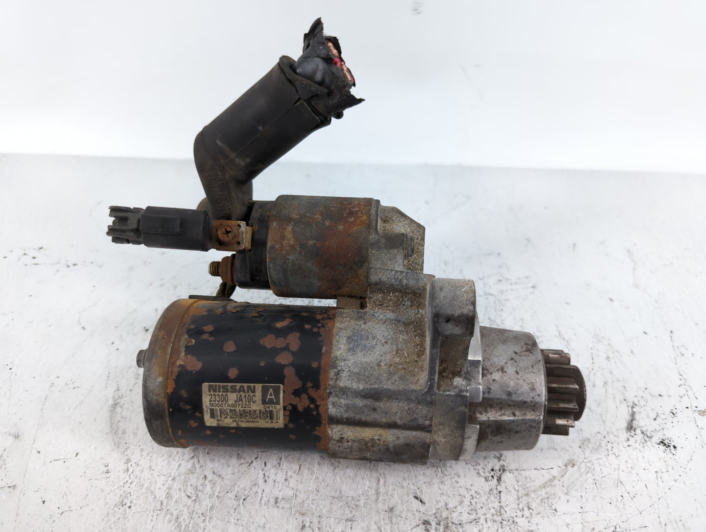 2009-2014 Nissan Maxima Car Starter Motor Solenoid OEM P/N:M000TA0072ZC 23300 JA10C Fits OEM Used Auto Parts - Oemusedautopa