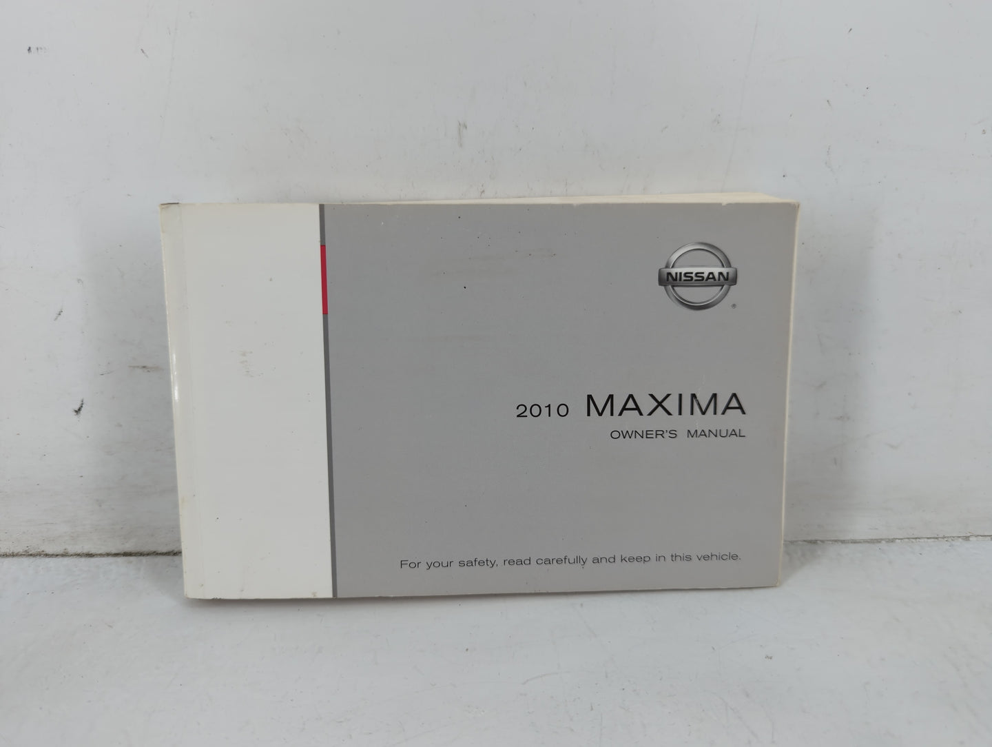 2010 Nissan Maxima Owners Manual Book Guide OEM Used Auto Parts - Oemusedautoparts1.com