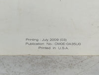 2010 Nissan Maxima Owners Manual Book Guide P/N:OM0E-0A35U0 OEM Used Auto Parts - Oemusedautoparts1.com