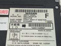 2009-2010 Nissan Murano Radio AM FM Cd Player Receiver Replacement P/N:25915 1AA9C Fits Fits 2009 2010 OEM Used Auto Parts -