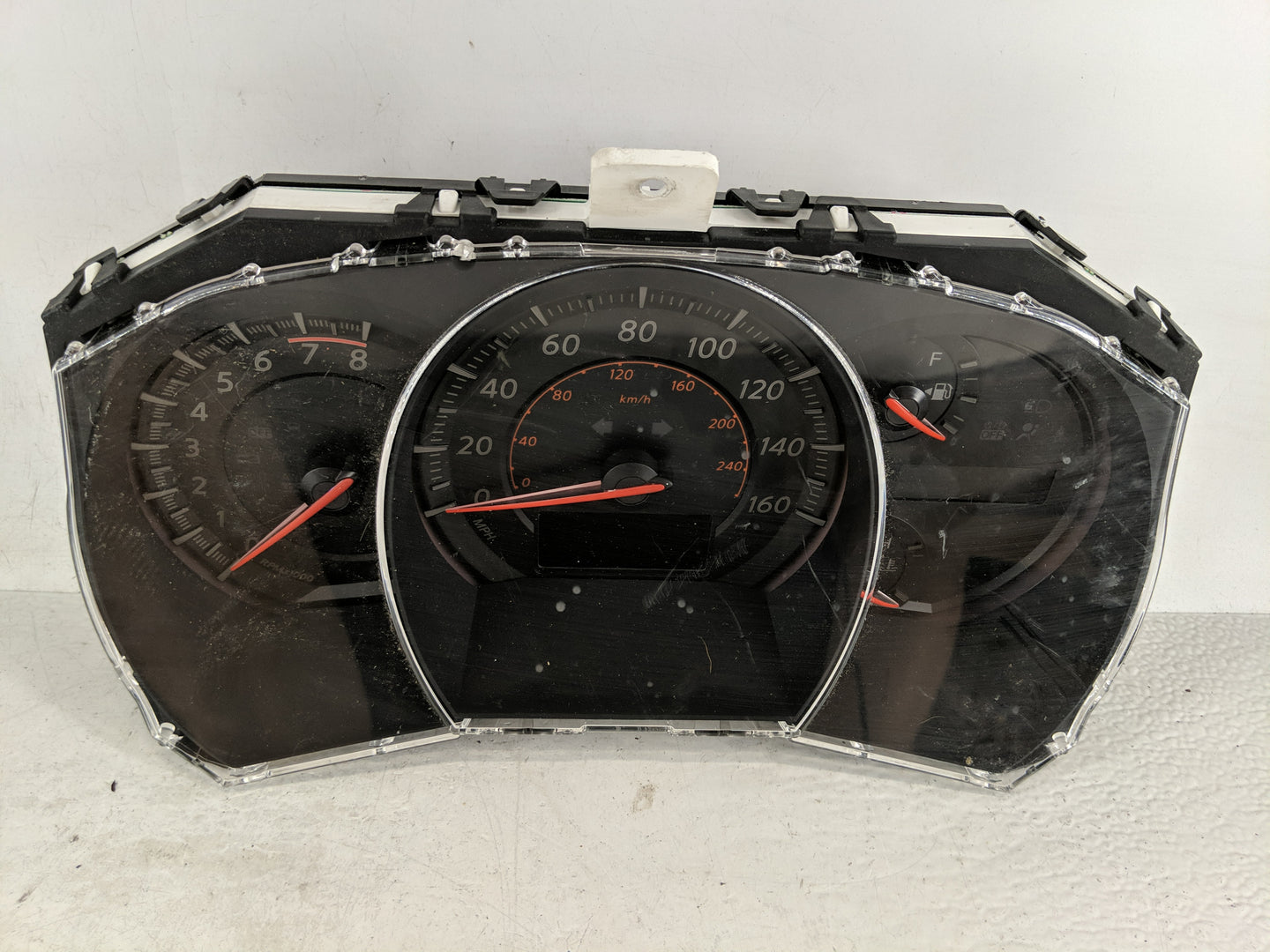 2010 Nissan Murano Instrument Cluster Speedometer Gauges P/N:1V41A/RQBG Fits OEM Used Auto Parts - Oemusedautoparts1.com