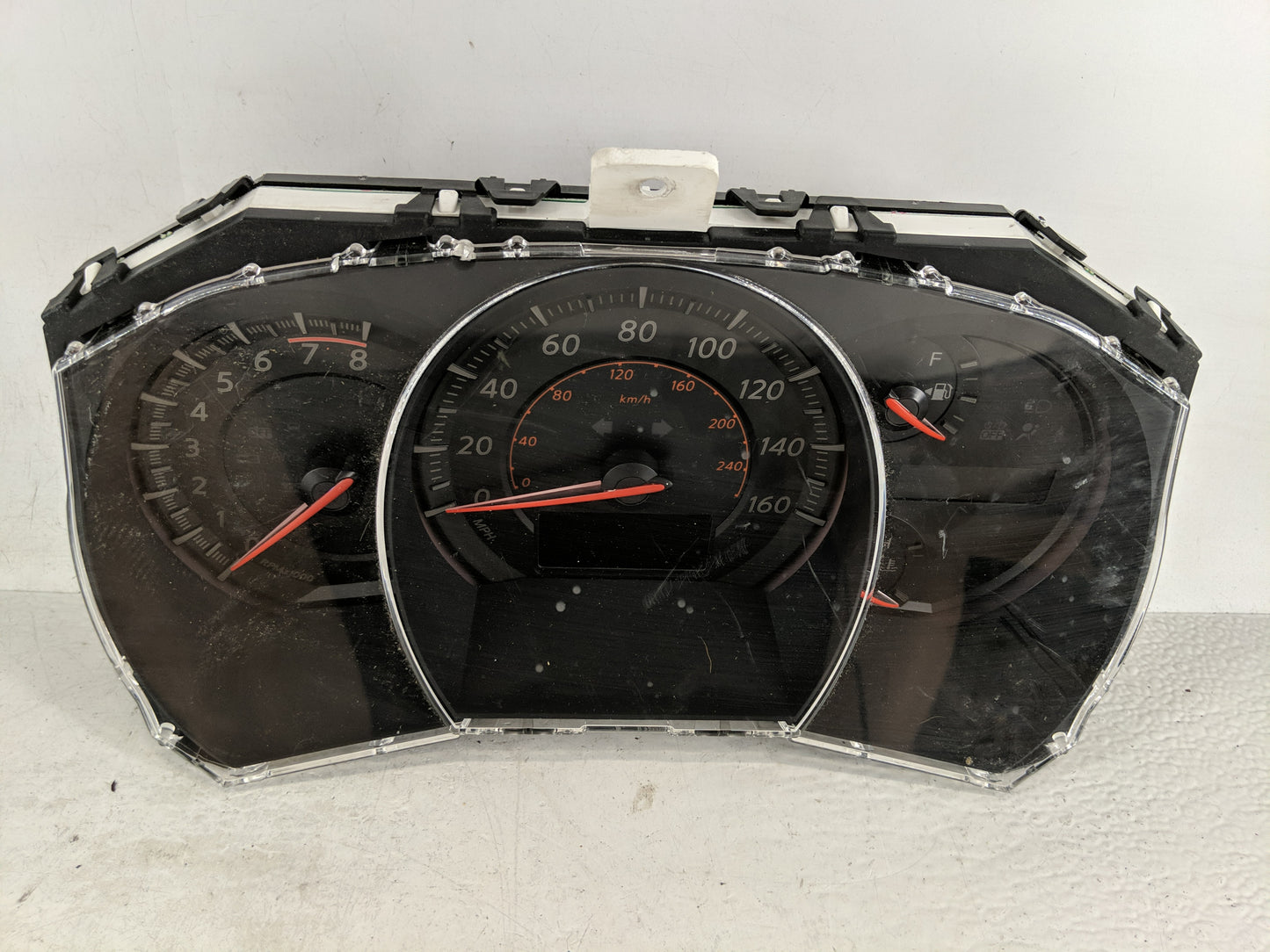 2010 Nissan Murano Instrument Cluster Speedometer Gauges P/N:1V41A/RQBG Fits OEM Used Auto Parts - Oemusedautoparts1.com