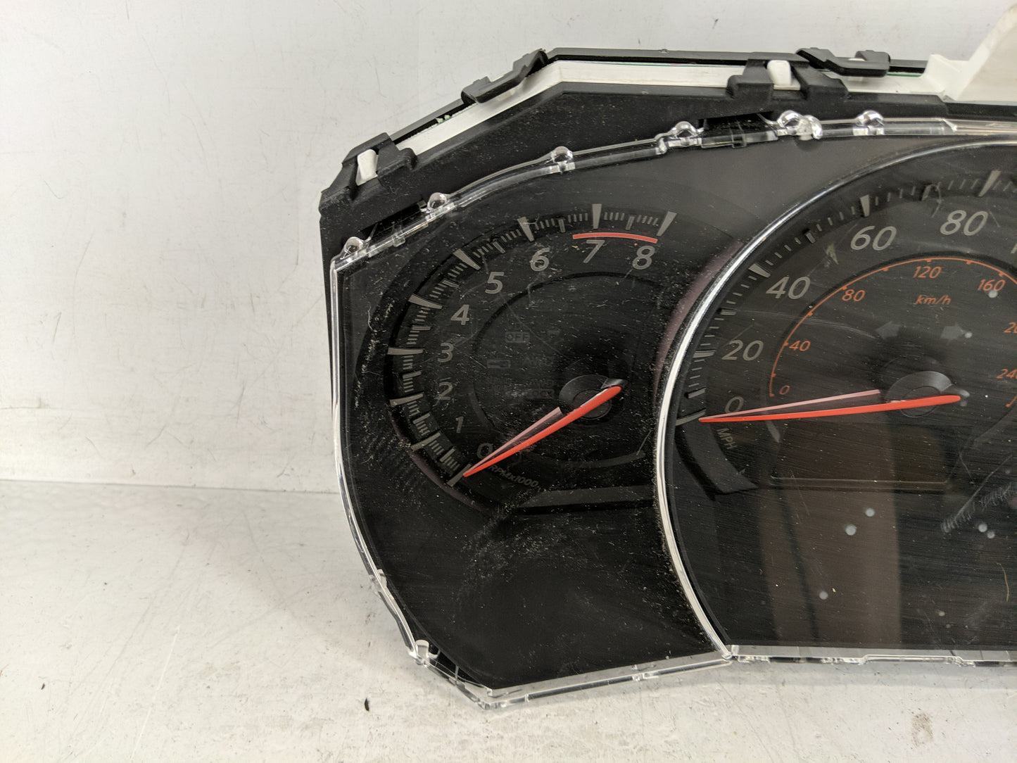 2010 Nissan Murano Instrument Cluster Speedometer Gauges P/N:1V41A/RQBG Fits OEM Used Auto Parts - Oemusedautoparts1.com