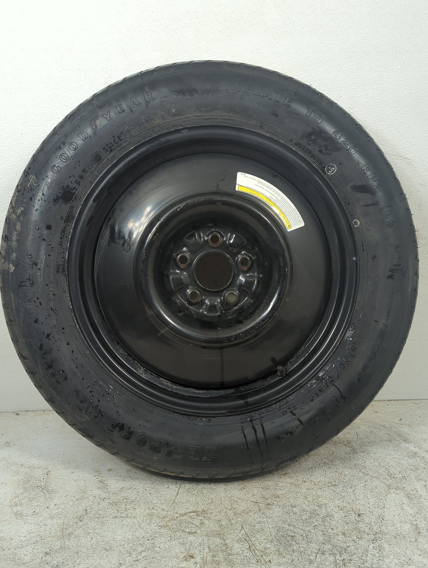 2003-2015 Nissan Murano Spare Donut Tire Wheel Rim Oem 1176067 - Oemusedautoparts1.com