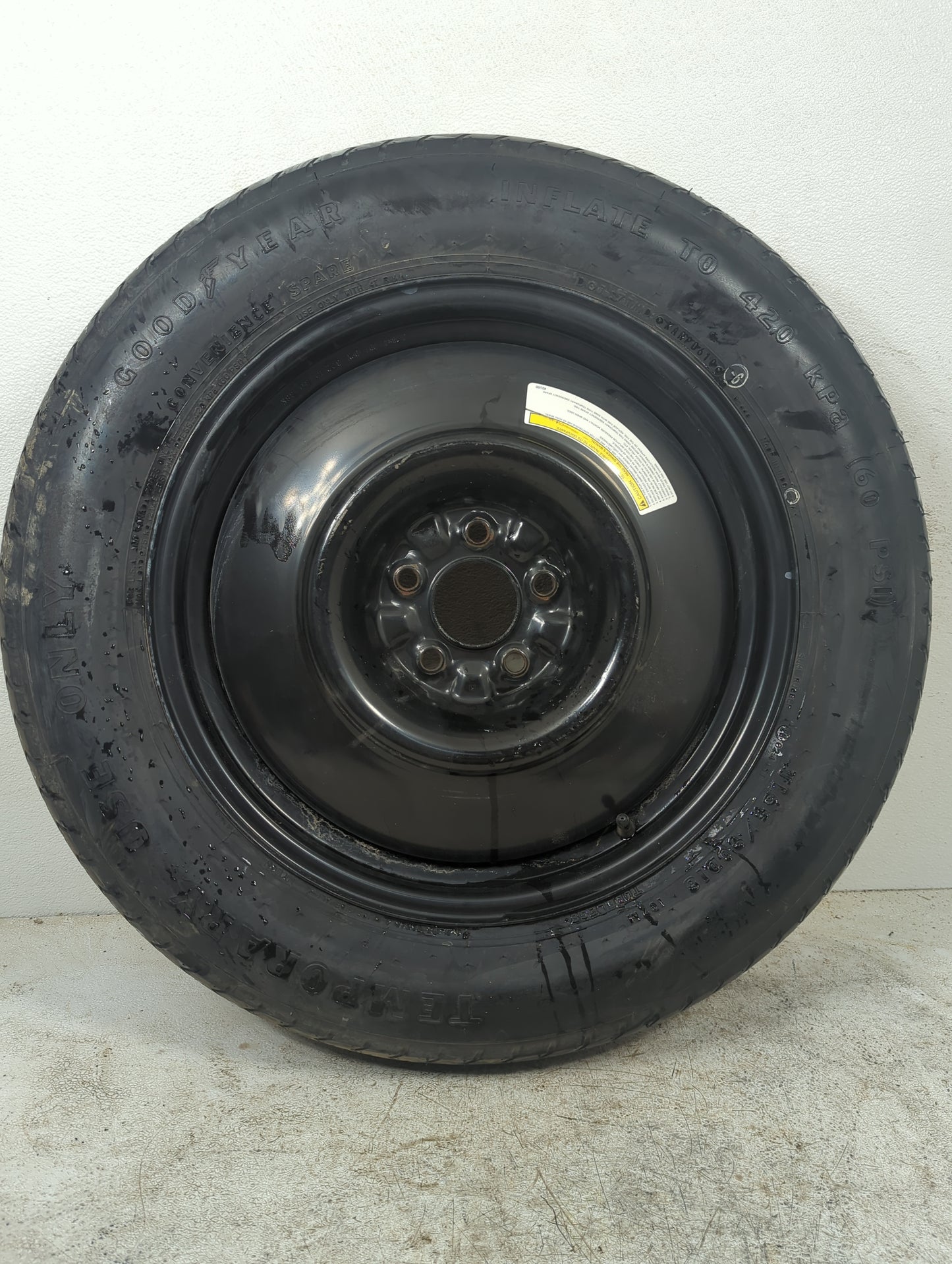 2003-2015 Nissan Murano Spare Donut Tire Wheel Rim Oem 1176067 - Oemusedautoparts1.com