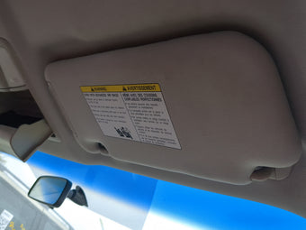 compare product 2009-2014 Nissan Murano Sun Visor Shade Replacement Passenger Right Mirror Fits Fits 2009 2010 2011 2012 2013 2014 OEM Used Auto Parts