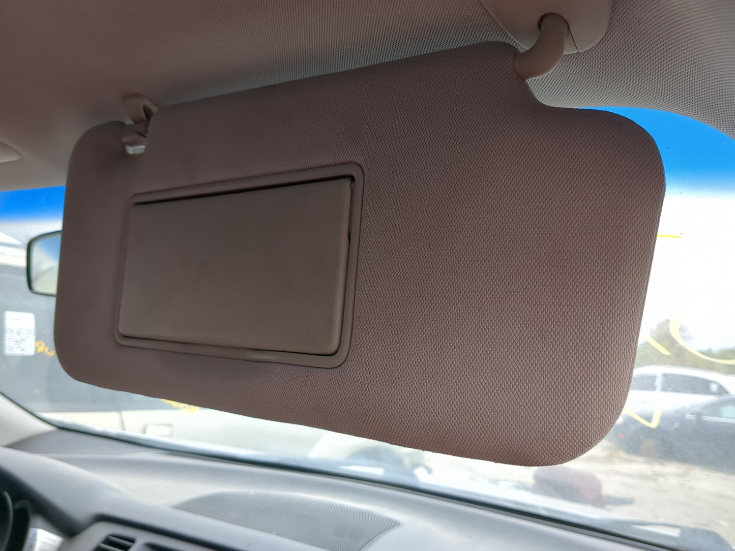2009-2014 Nissan Murano Sun Visor Shade Replacement Passenger Right Mirror Fits Fits 2009 2010 2011 2012 2013 2014 OEM Used 