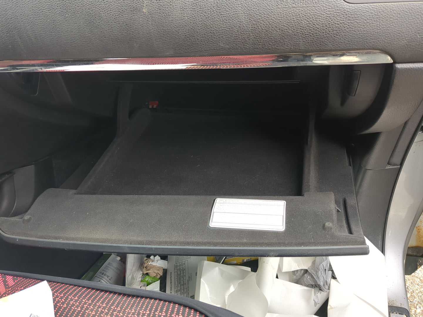 2010 Nissan Murano Passenger Glove Box Door Storage Compartment - Oemusedautoparts1.com